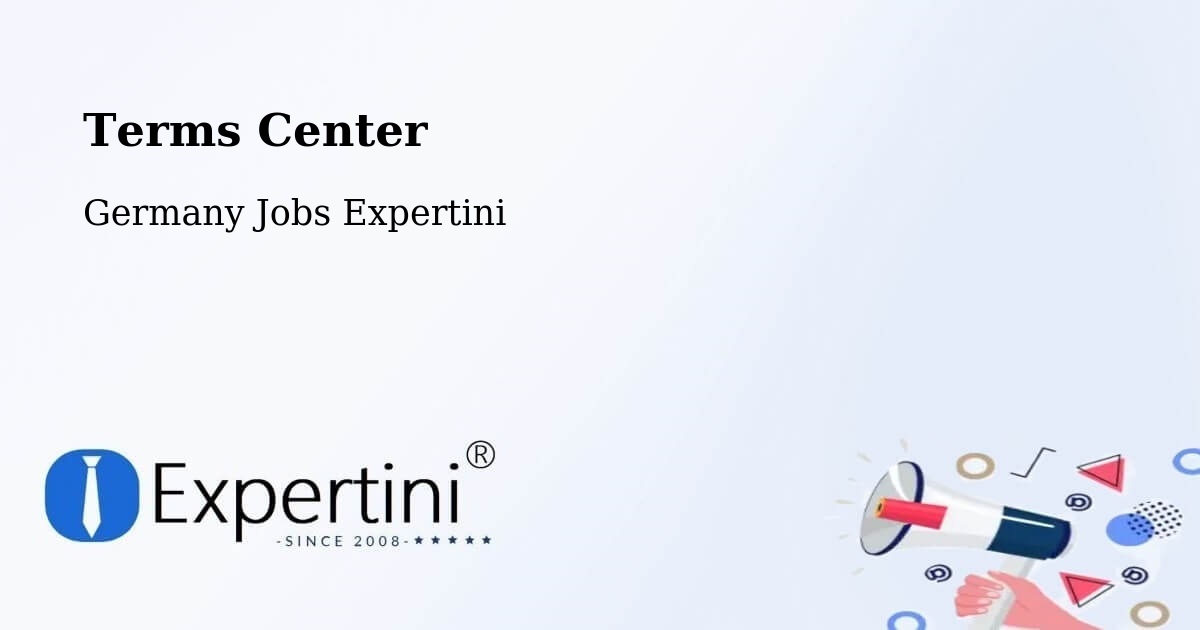 Terms of Service – Erlangen - Germany Jobs Expertini